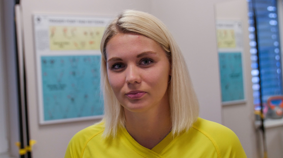 Fyzioterapeutka Bc. Barbora Hegmonová
